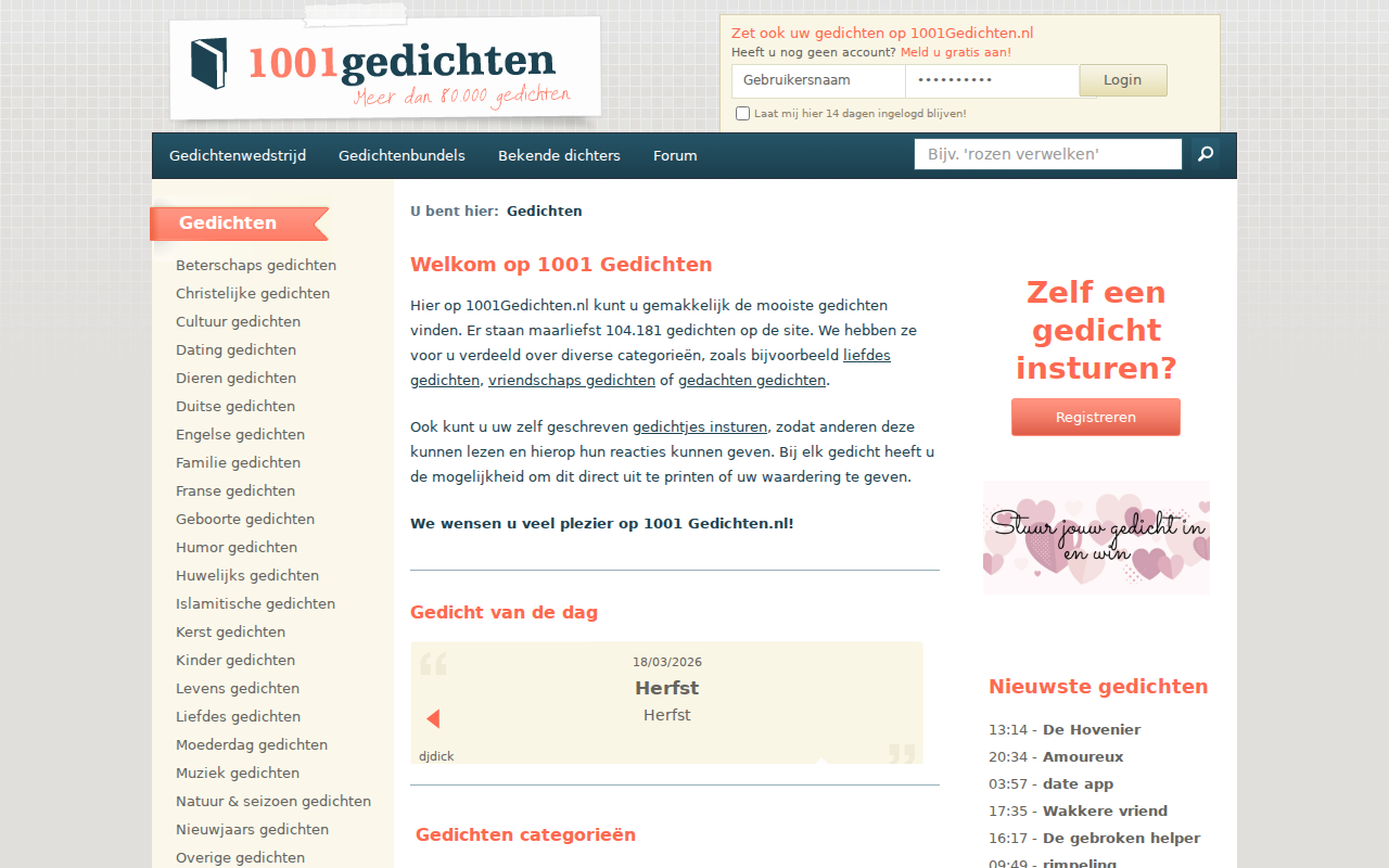 1001gedichten.nl
