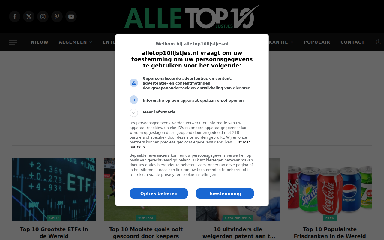 alletop10lijstjes.nl