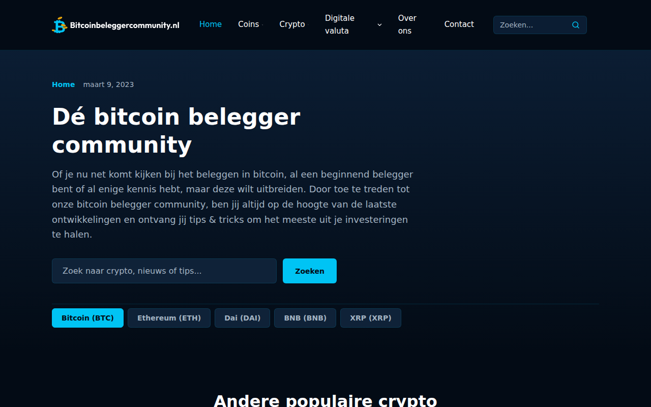 bitcoinbeleggercommunity.nl
