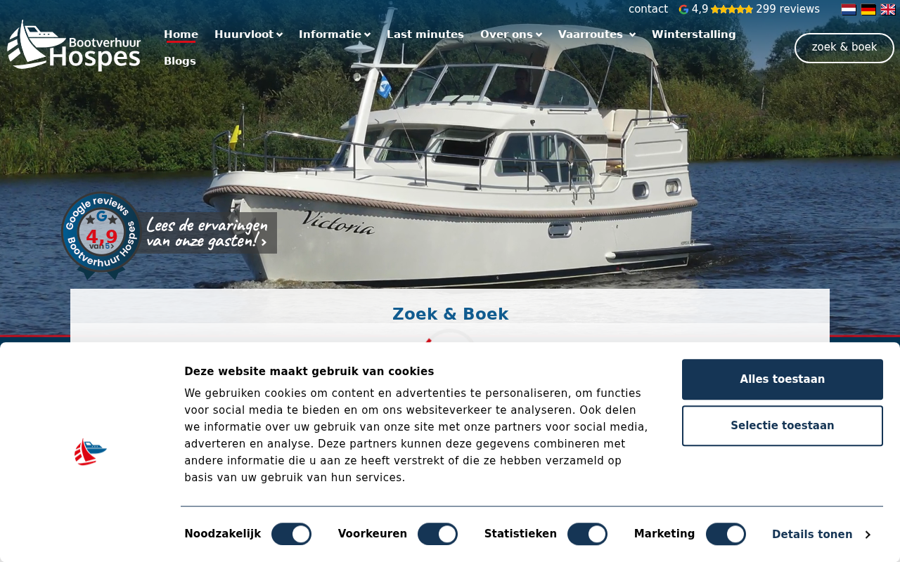 bootverhuurhospes.nl