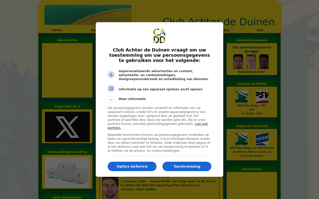 clubachterdeduinen.nl