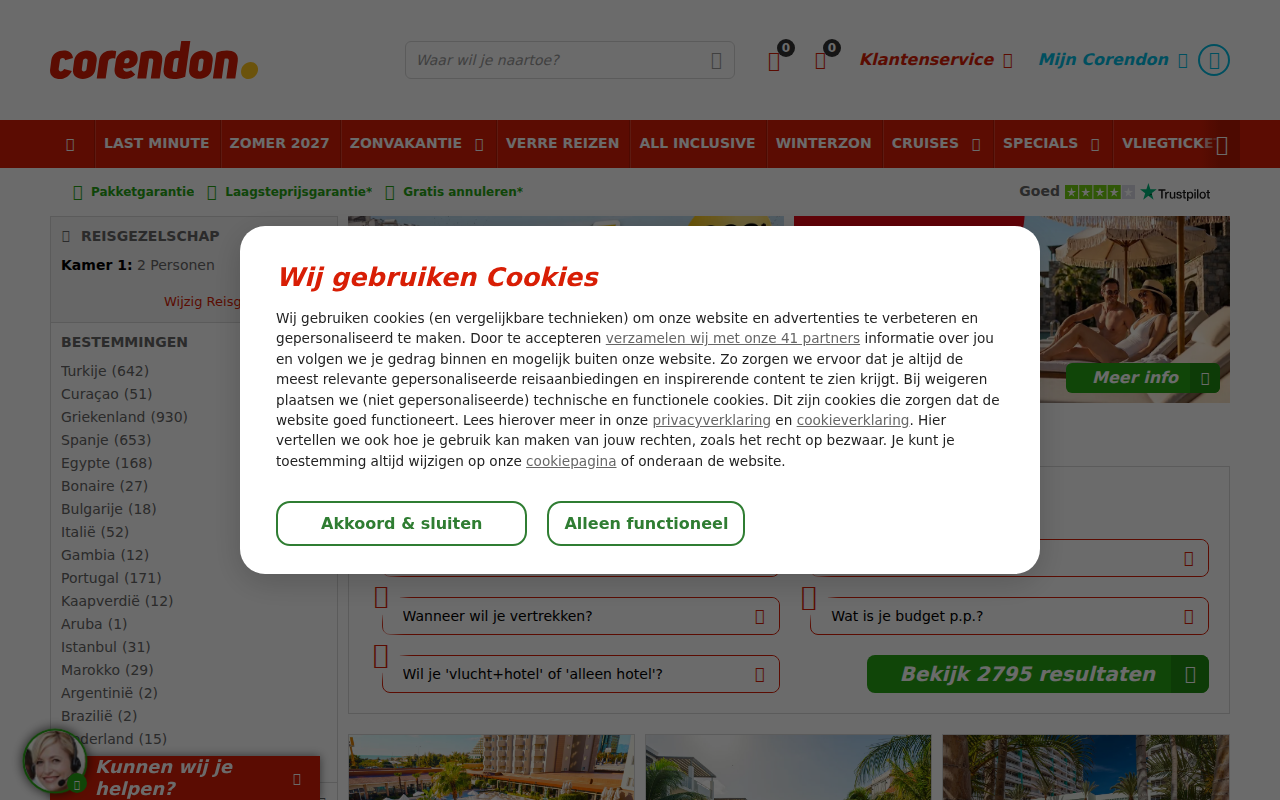 corendon.nl
