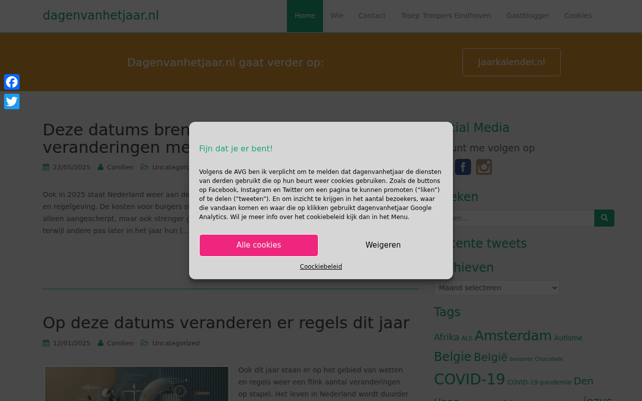 dagenvanhetjaar.nl