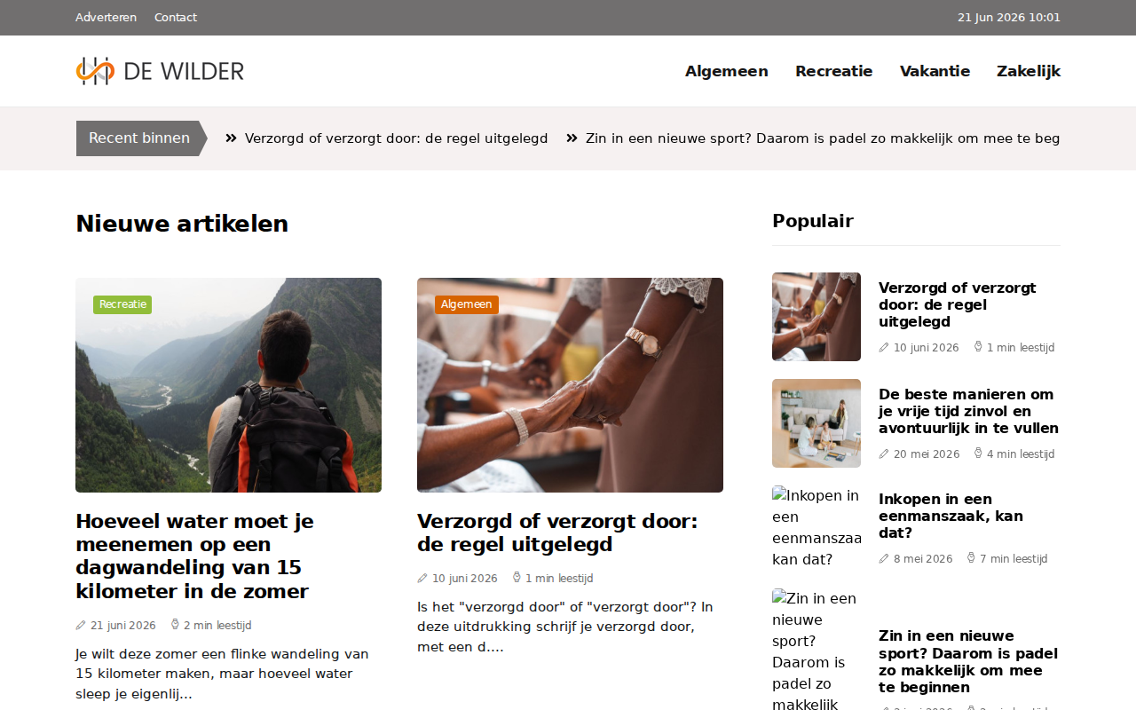 dewilder.nl