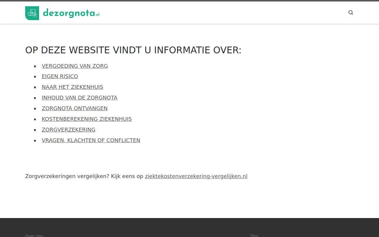 dezorgnota.nl