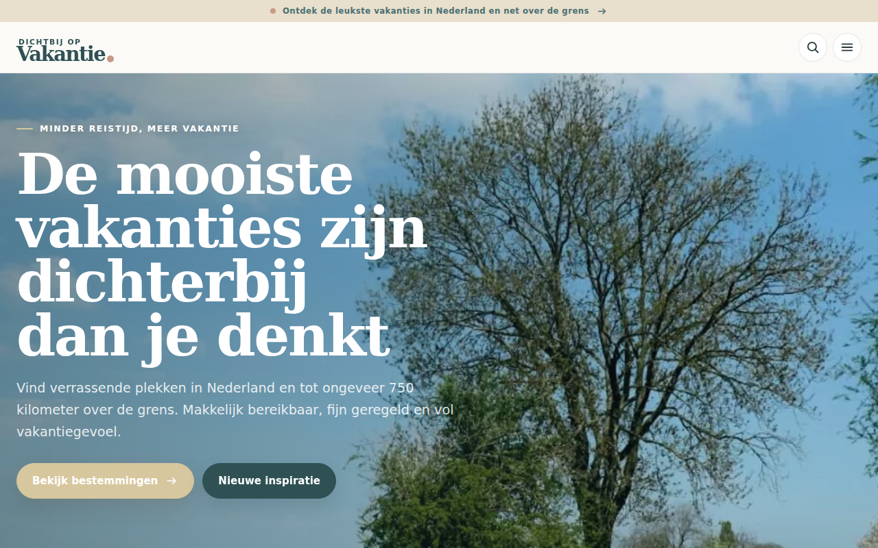 dichtbijopvakantie.nl