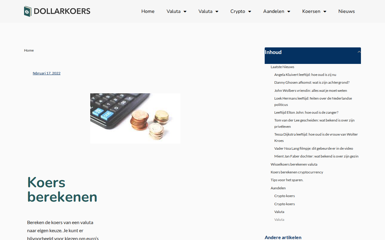 dollarkoers.nl