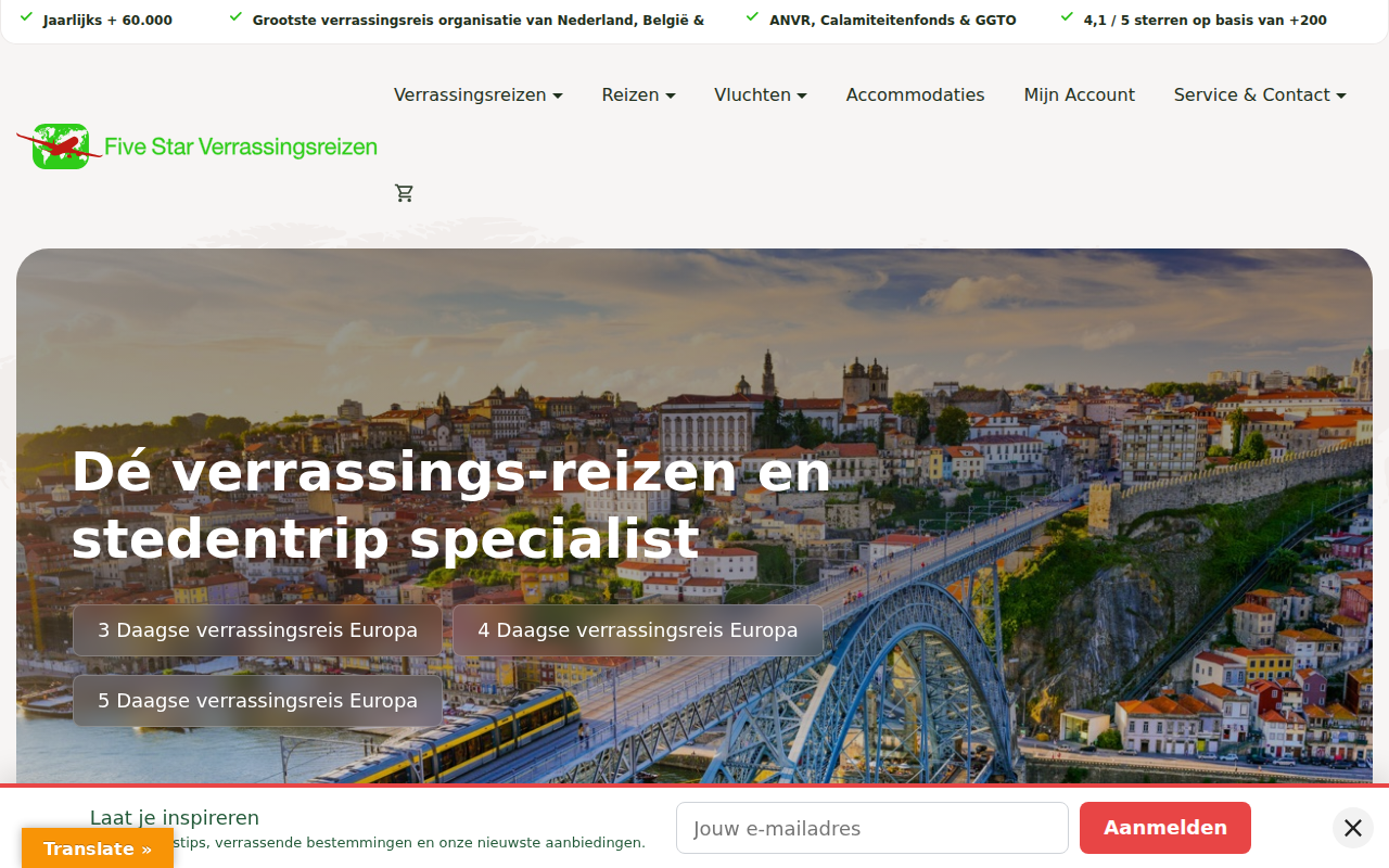 fivestarverrassingsreizen.nl