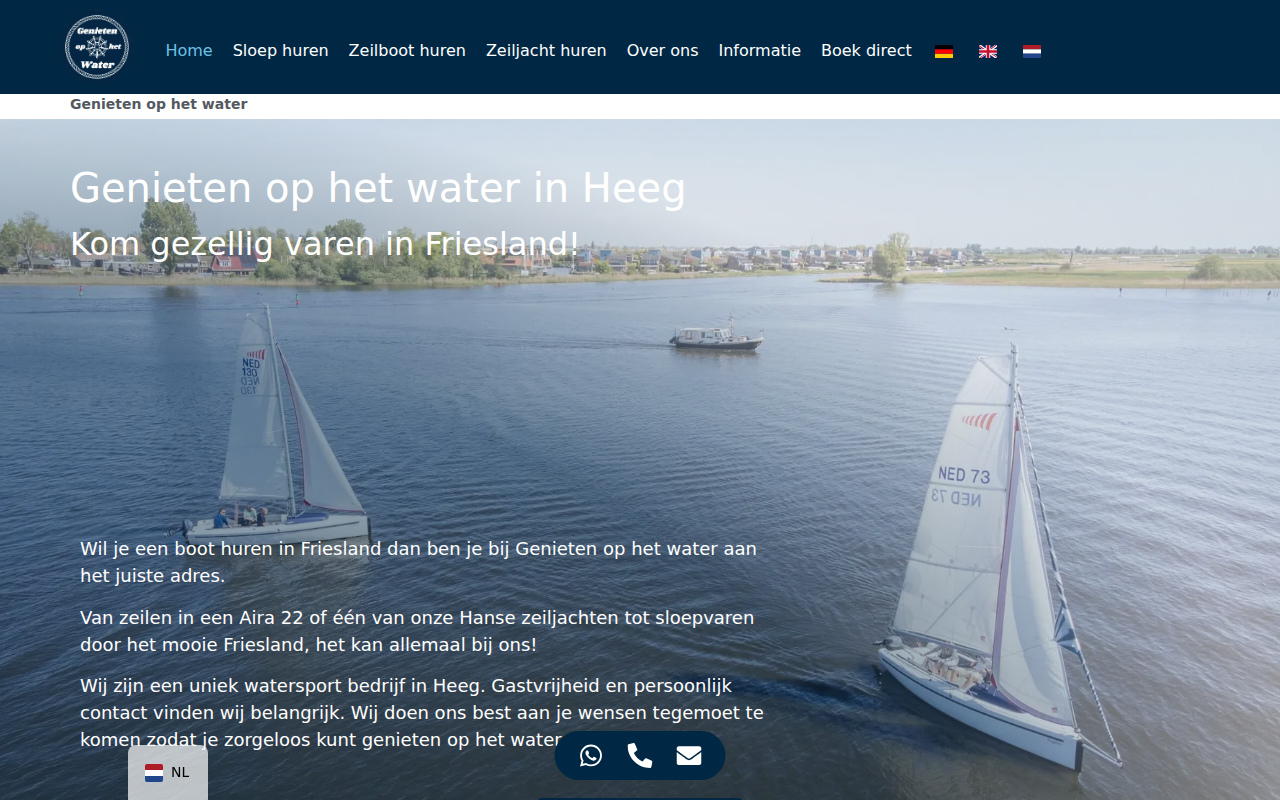 genietenophetwater.nl