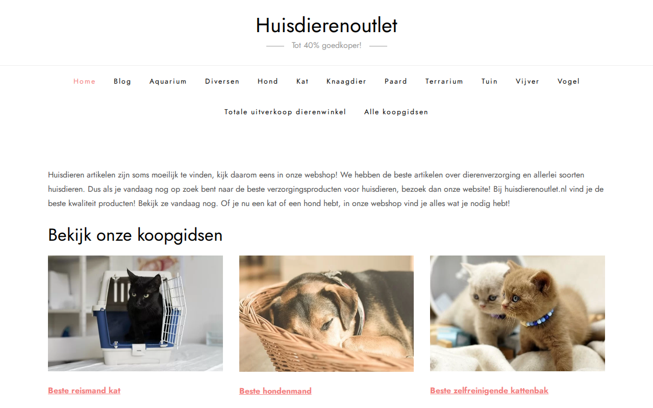 huisdierenoutlet.nl