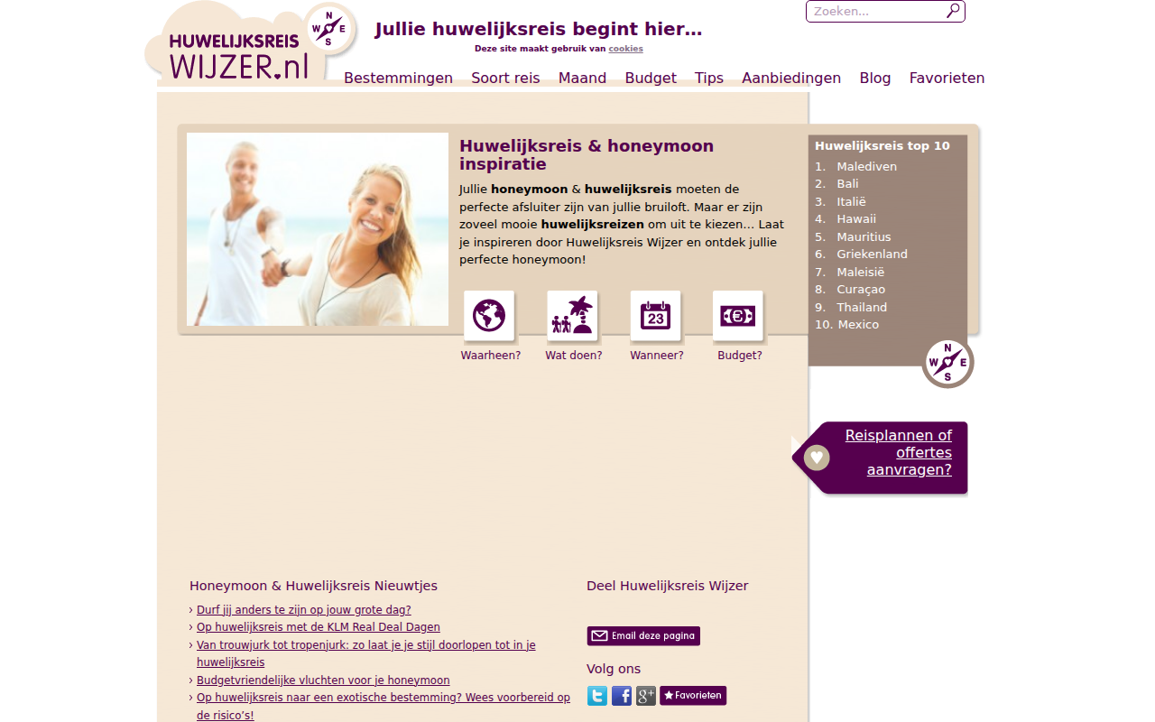 huwelijksreiswijzer.nl