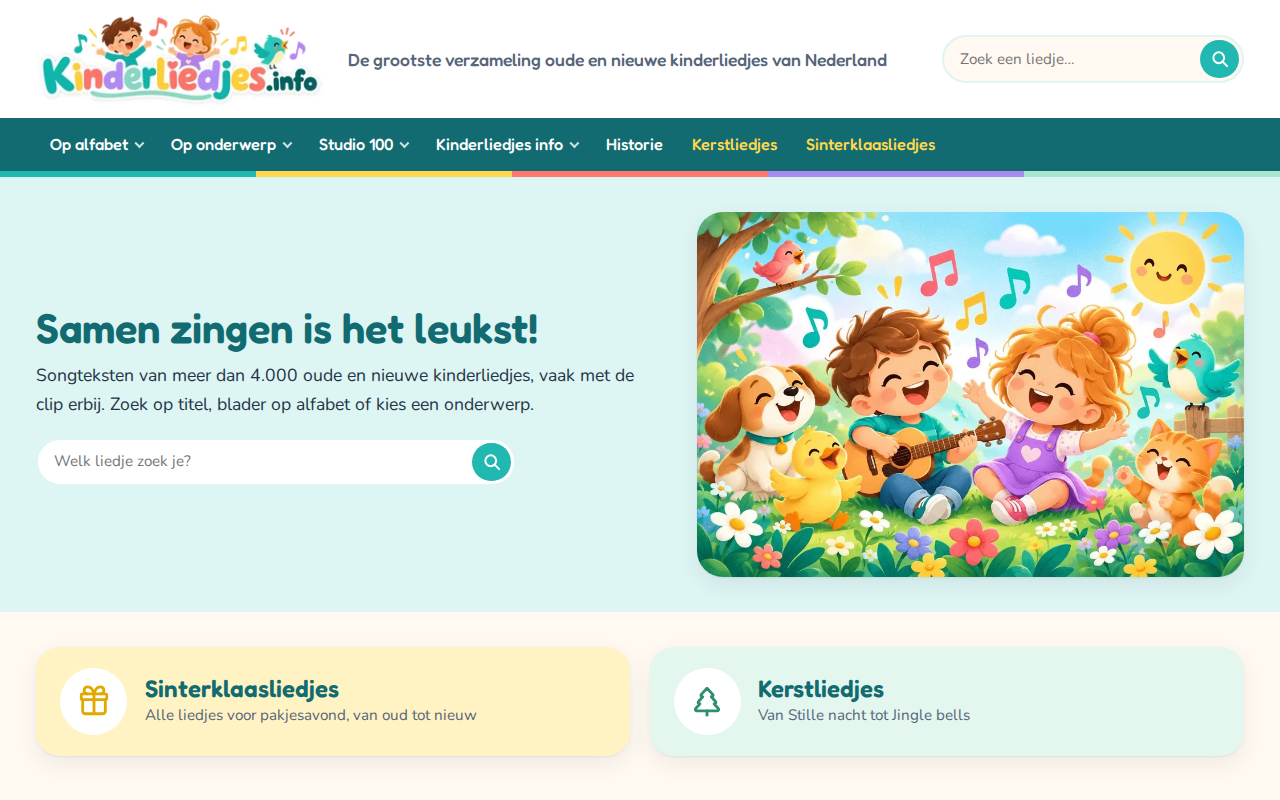 kinderliedjes.info
