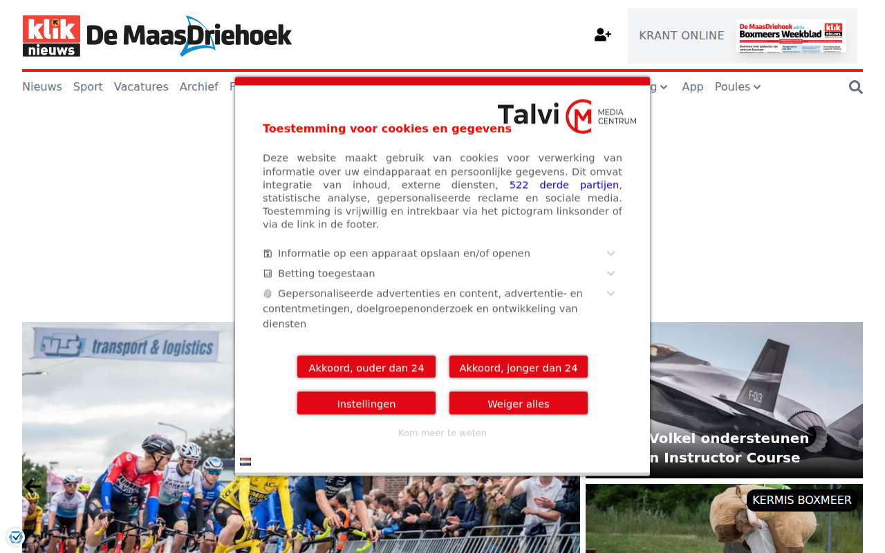 kliknieuwsdemaasdriehoek.nl
