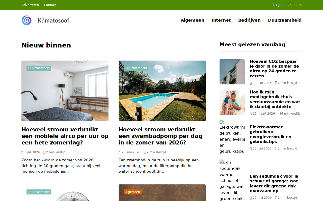 klimatosoof.nl