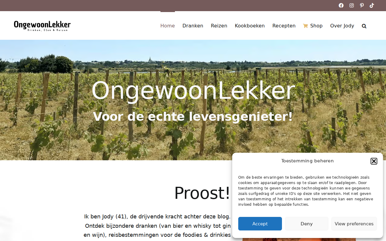 ongewoonlekker.com