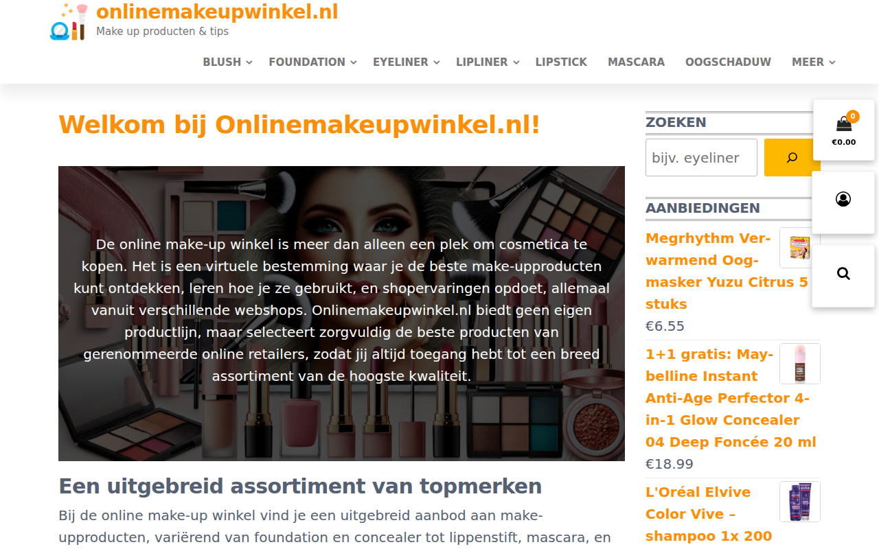 onlinemakeupwinkel.nl
