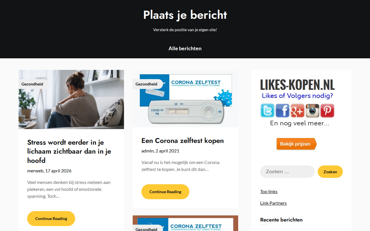 plaatsjebericht.nl