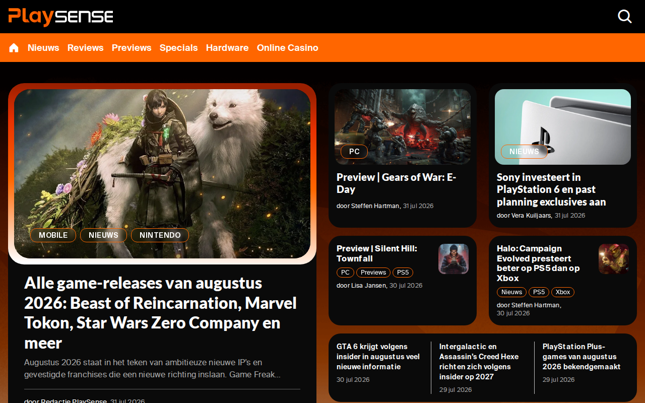 playsense.nl