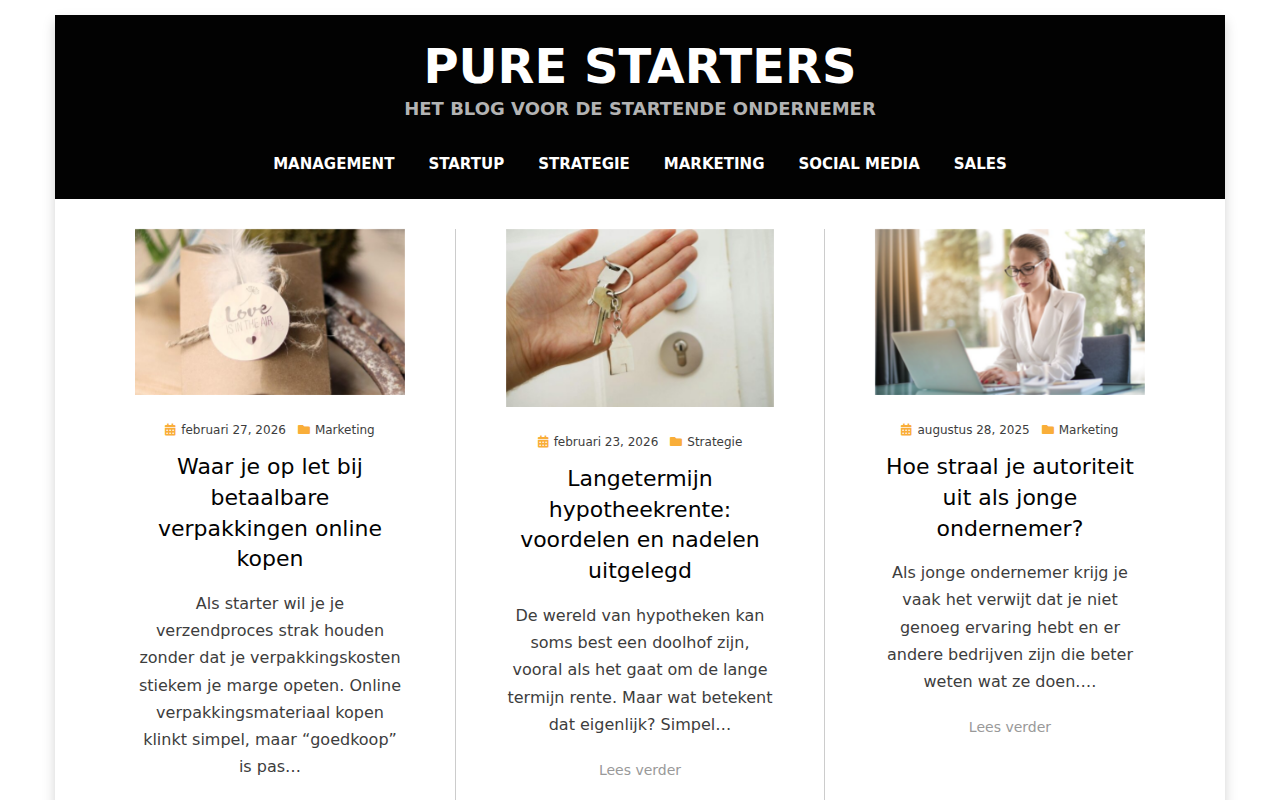 purestarters.nl