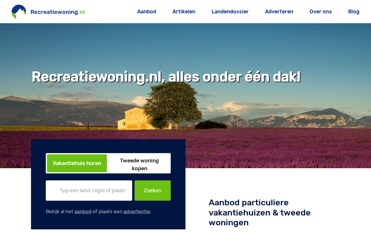 recreatiewoning.nl