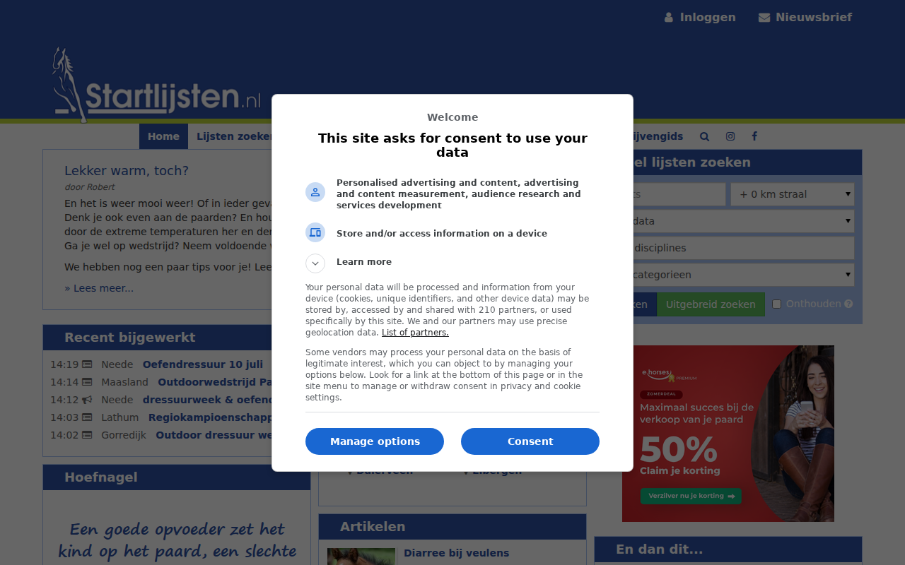 startlijsten.nl