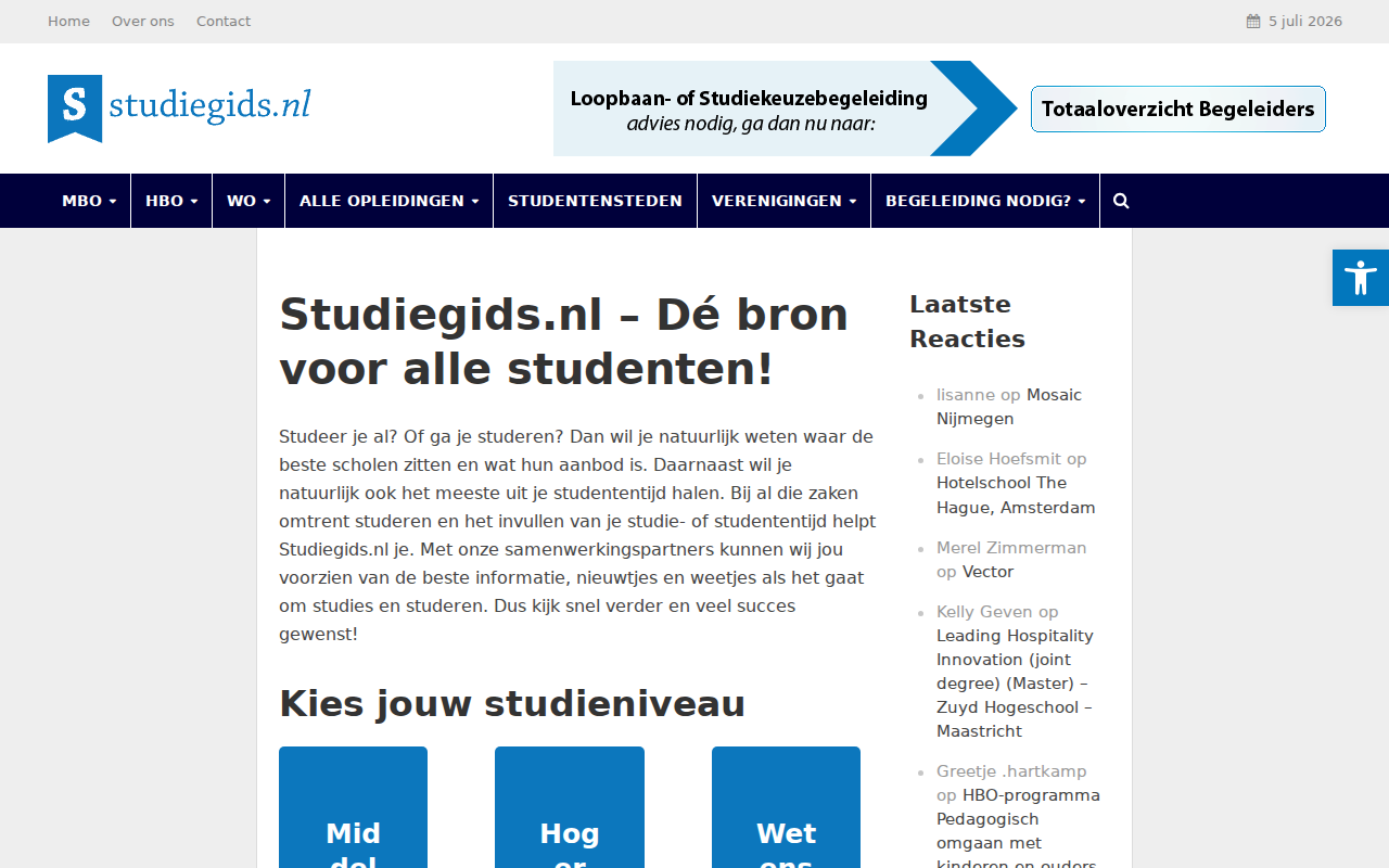studiegids.nl