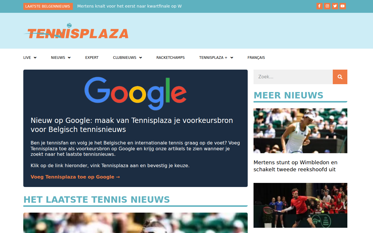 tennisplaza.be