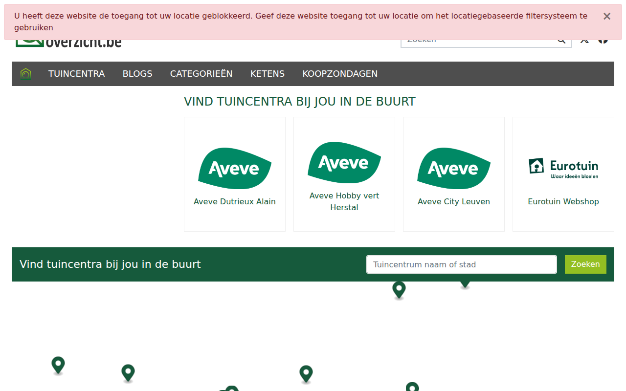 tuincentrumoverzicht.be