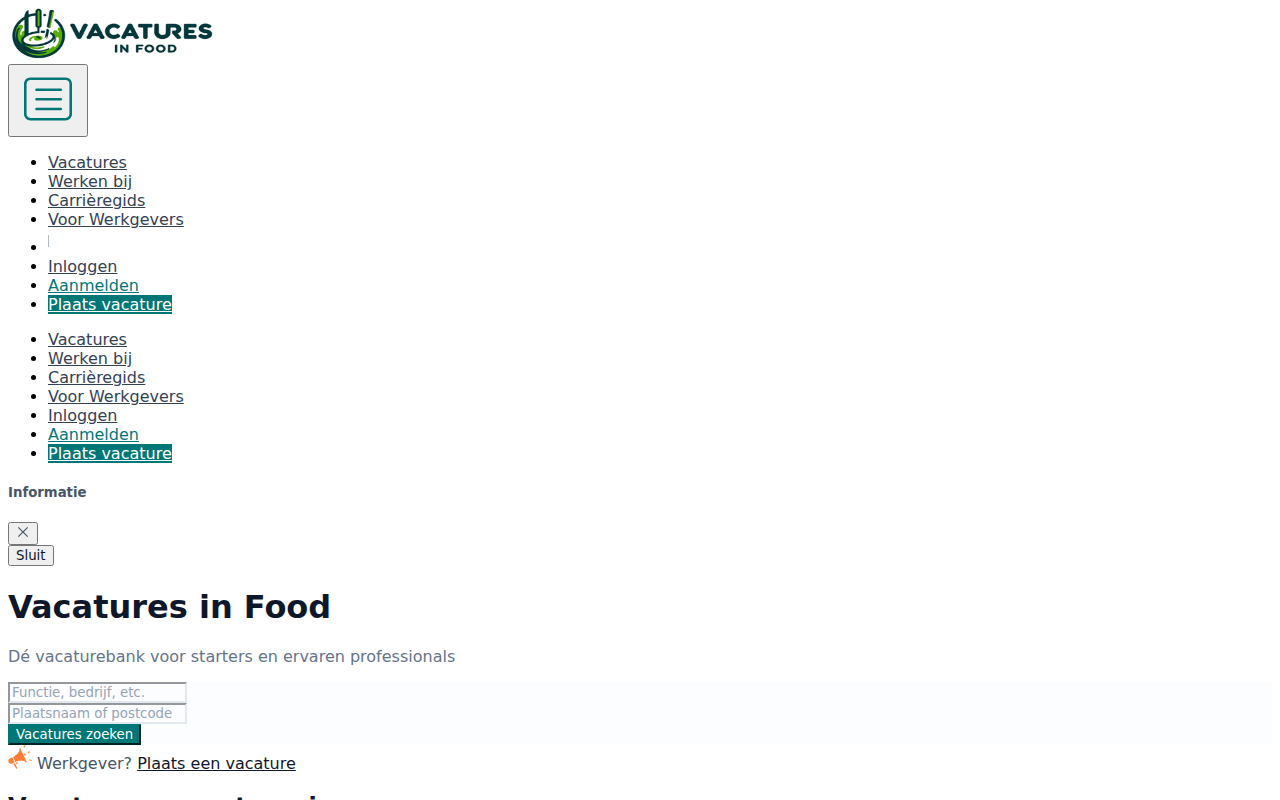 vacaturesinfood.nl