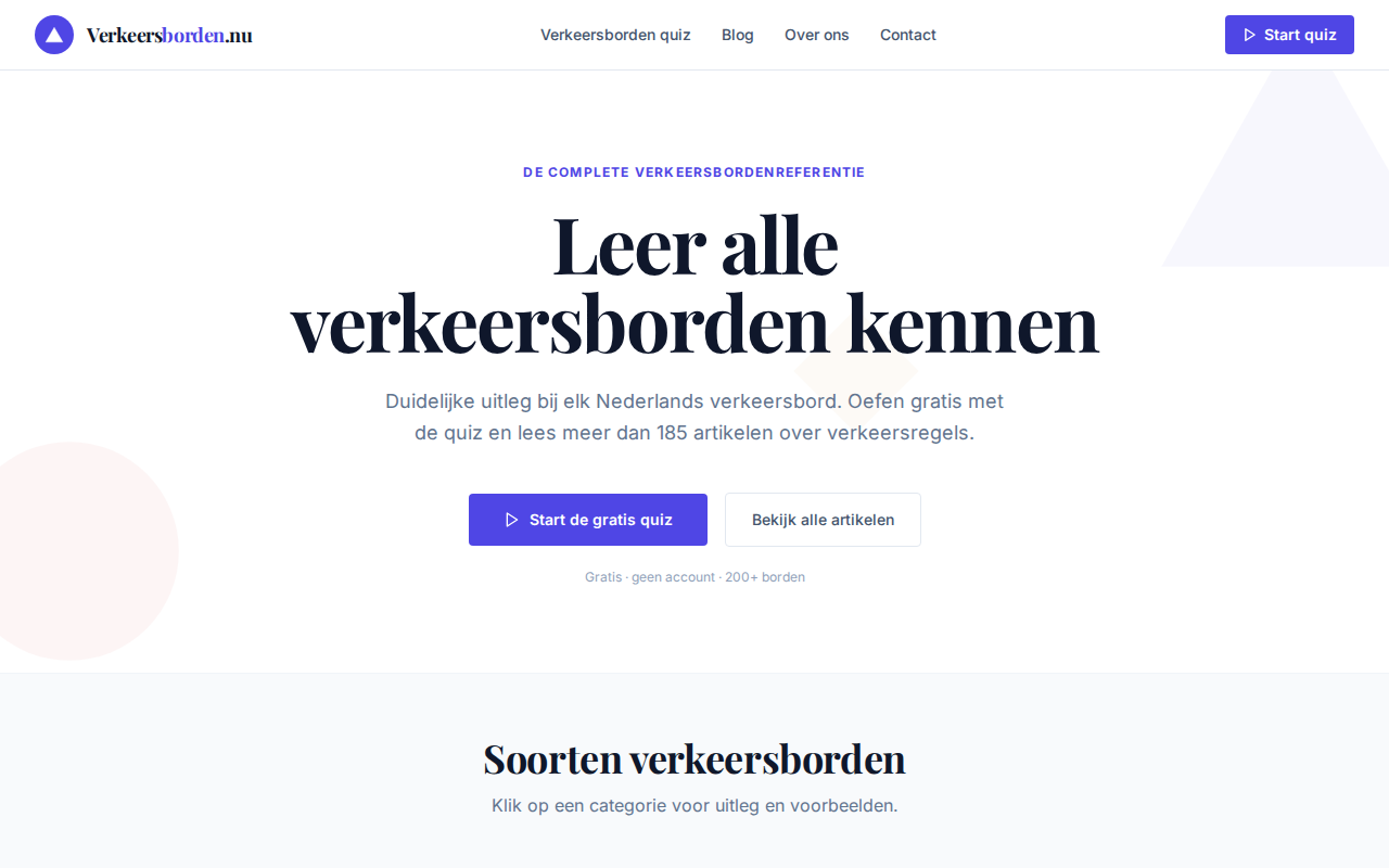 verkeersborden.nu