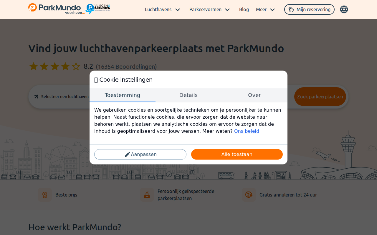 vliegenenparkeren.nl