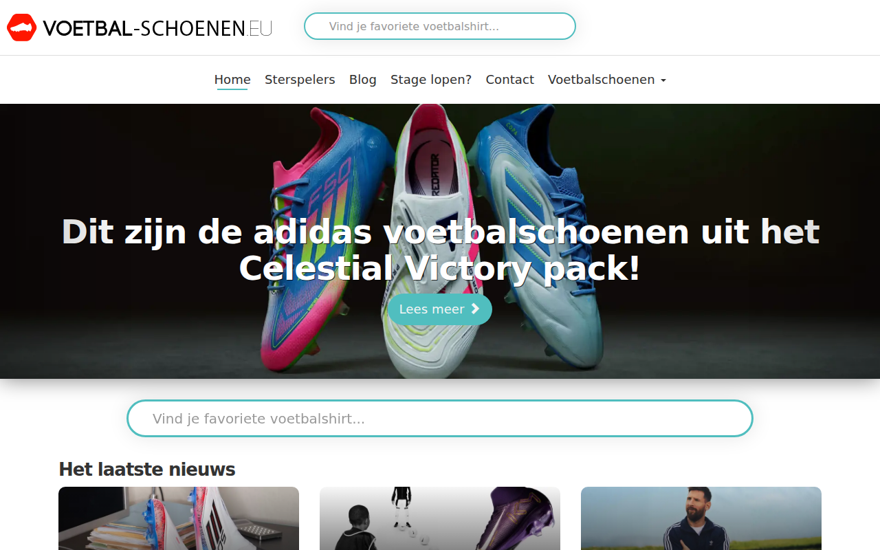 voetbal-schoenen.eu