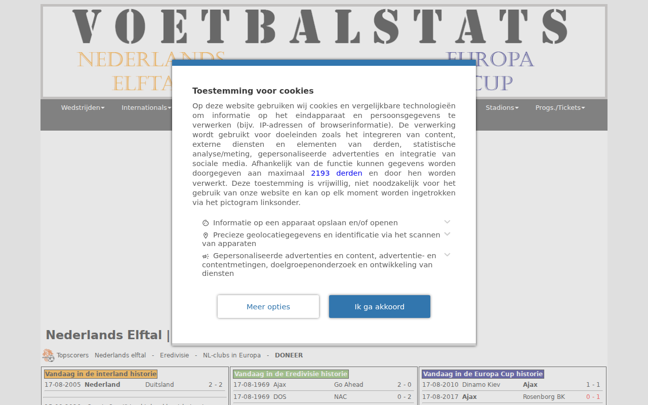 voetbalstats.nl