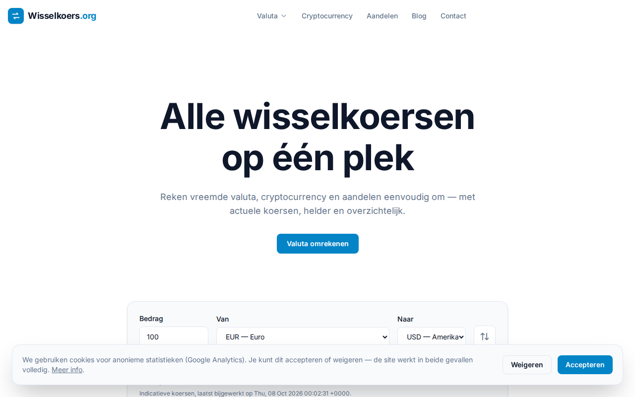 wisselkoers.org